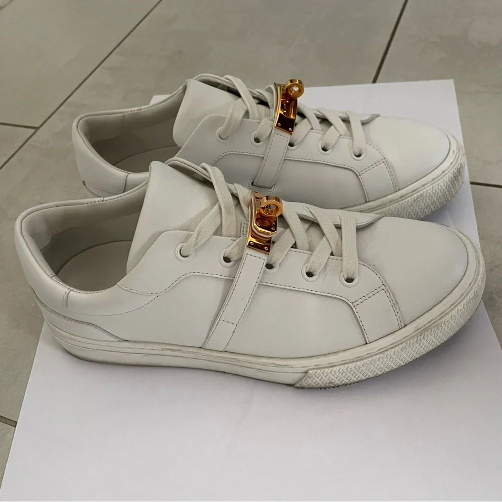 Hermes Day Sneaker Rose Gold - Picture 5 of 12